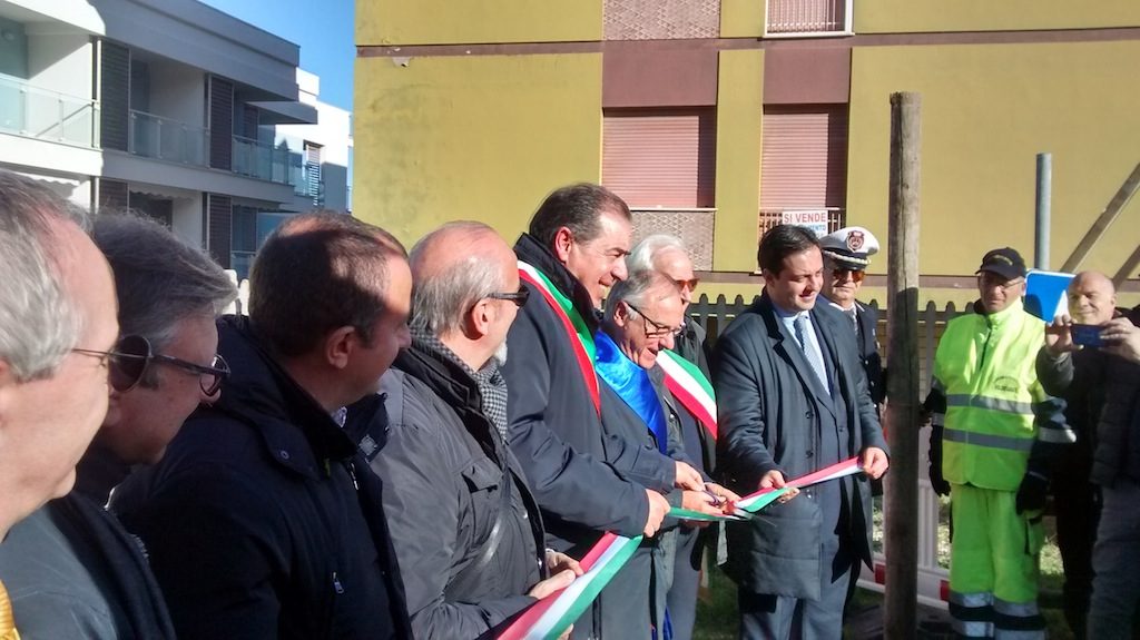 Fossacesia 16 dicembre 2017: l'inaugurazione del cantiere della Via Verde
