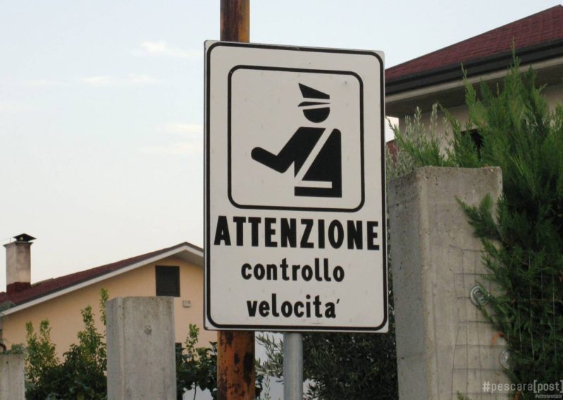 Controlli autovelox nel mese di giugno nel territorio del comune di Fossacesia